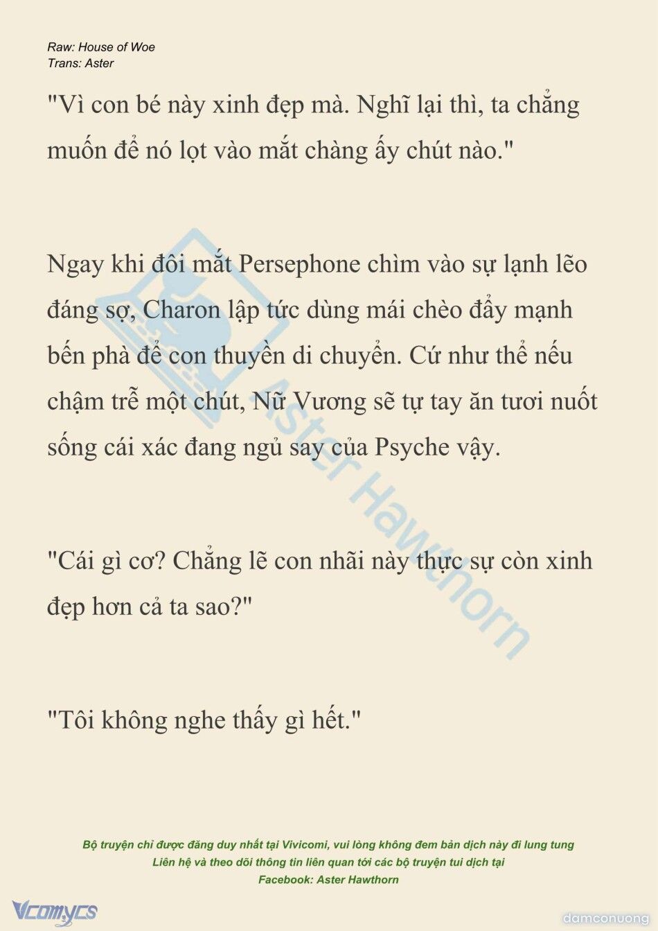 đọc truyện [novel] Dành Cho Các Nữ Thần: Dành Cho Psyche Chương 51 ảnh 7 tại Thiên Thai Truyện
