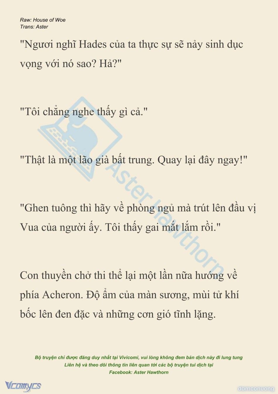 đọc truyện [novel] Dành Cho Các Nữ Thần: Dành Cho Psyche Chương 51 ảnh 8 tại Thiên Thai Truyện