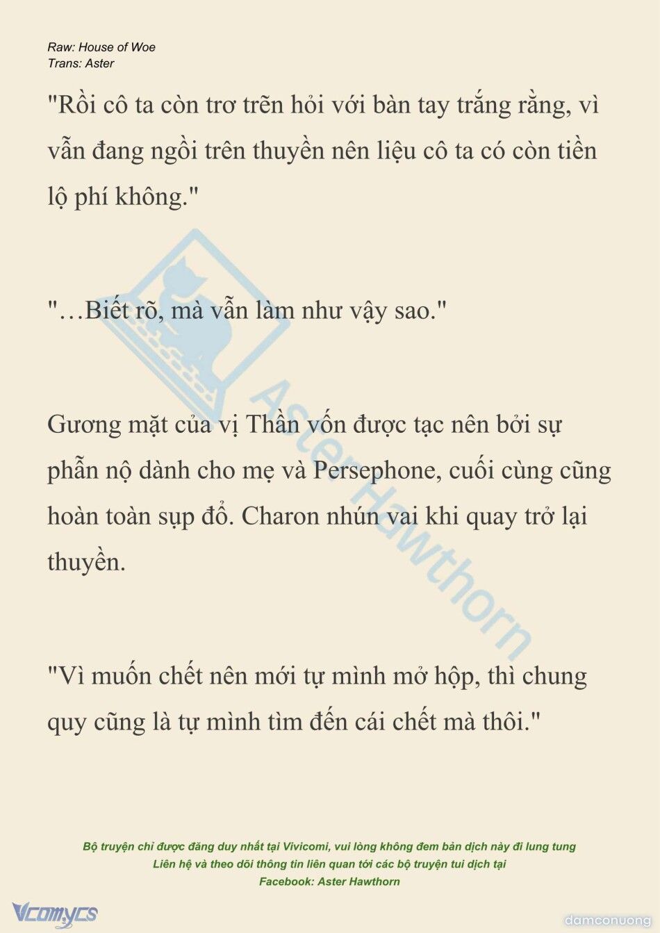 đọc truyện [novel] Dành Cho Các Nữ Thần: Dành Cho Psyche Chương 52 ảnh 14 tại Thiên Thai Truyện