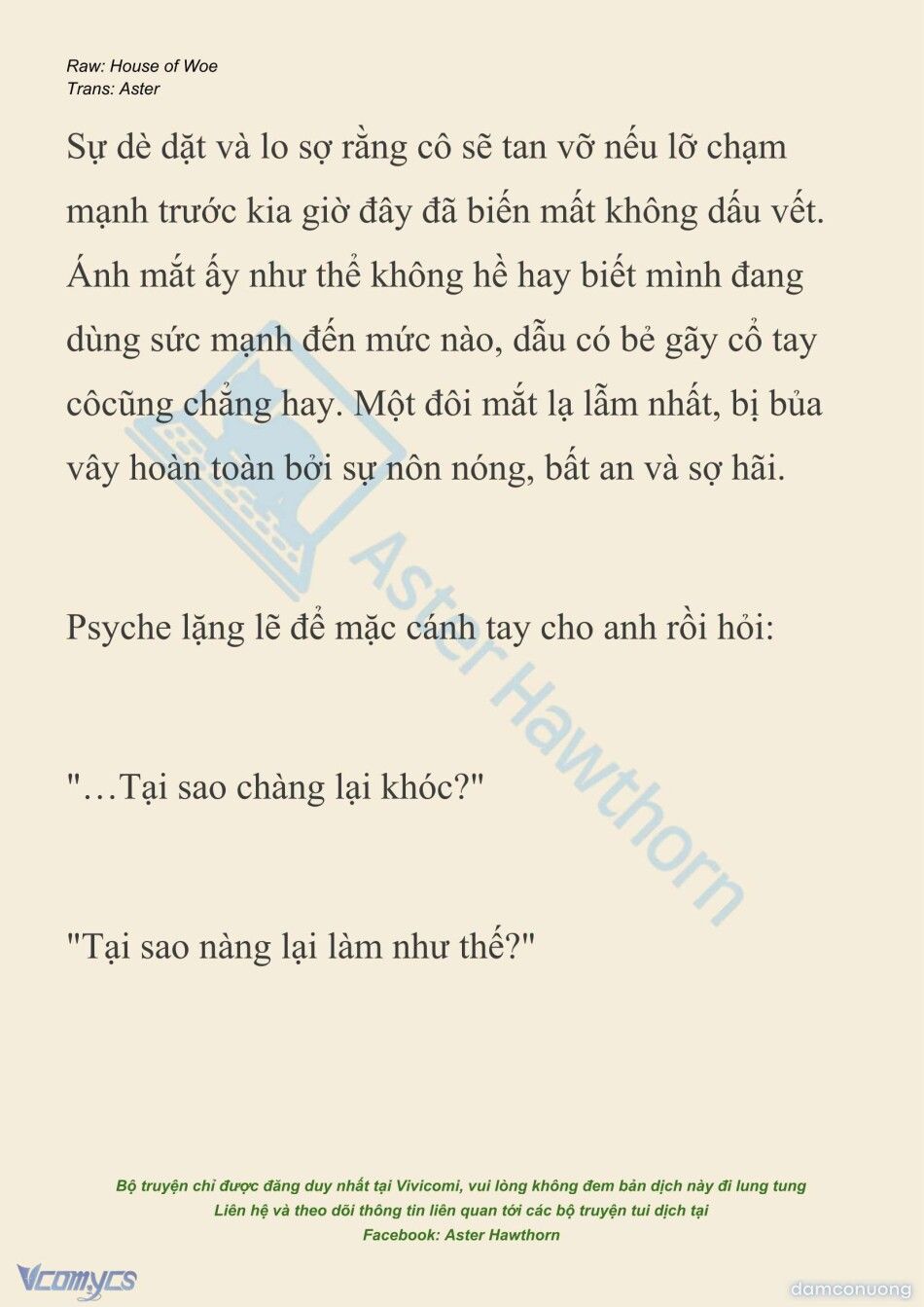 đọc truyện [novel] Dành Cho Các Nữ Thần: Dành Cho Psyche Chương 52 ảnh 19 tại Thiên Thai Truyện