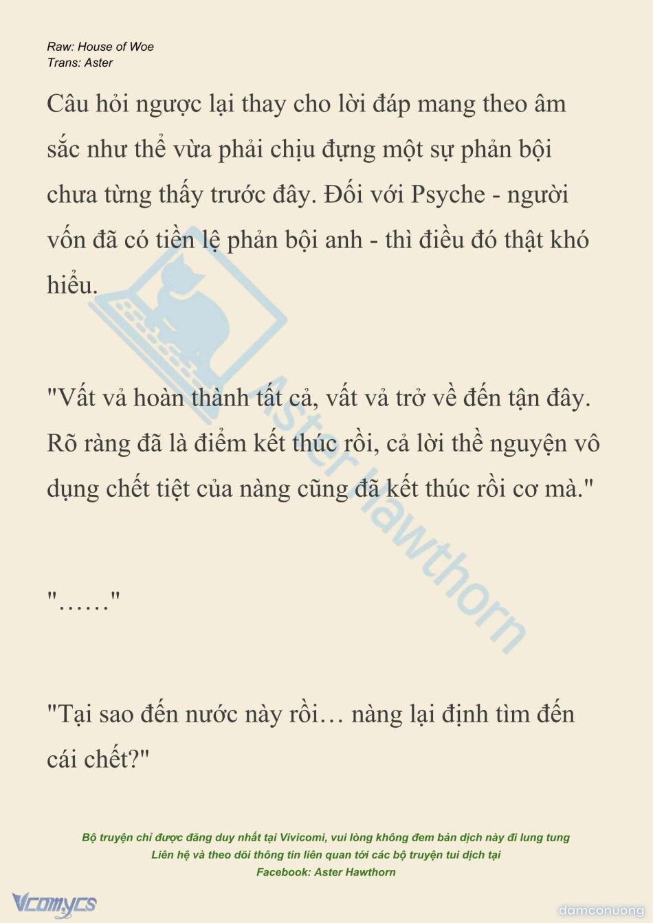 đọc truyện [novel] Dành Cho Các Nữ Thần: Dành Cho Psyche Chương 52 ảnh 20 tại Thiên Thai Truyện