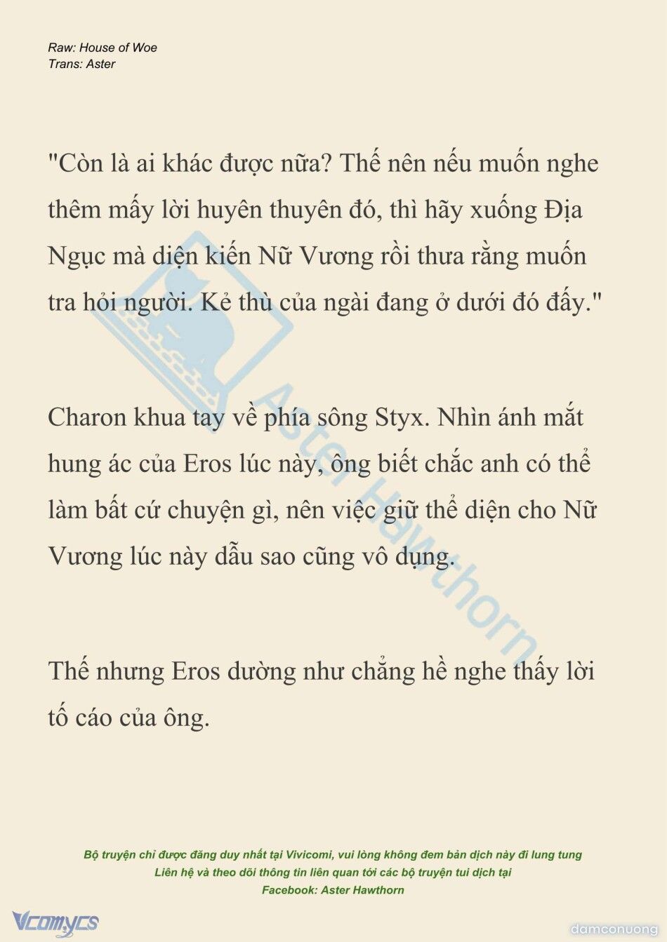 đọc truyện [novel] Dành Cho Các Nữ Thần: Dành Cho Psyche Chương 52 ảnh 4 tại Thiên Thai Truyện