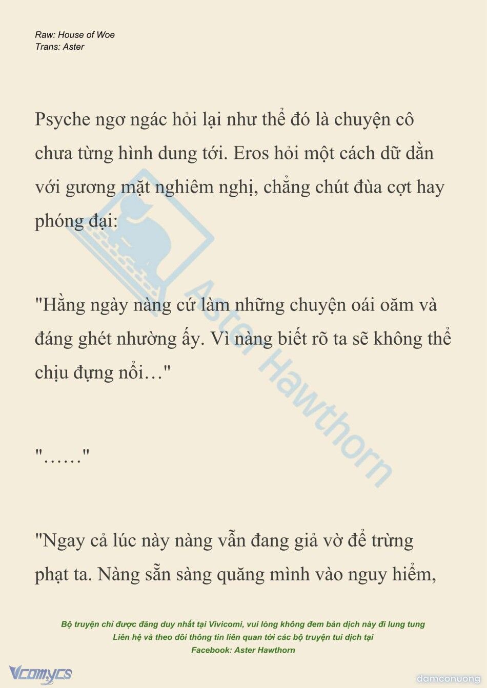 đọc truyện [novel] Dành Cho Các Nữ Thần: Dành Cho Psyche Chương 53 ảnh 13 tại Thiên Thai Truyện