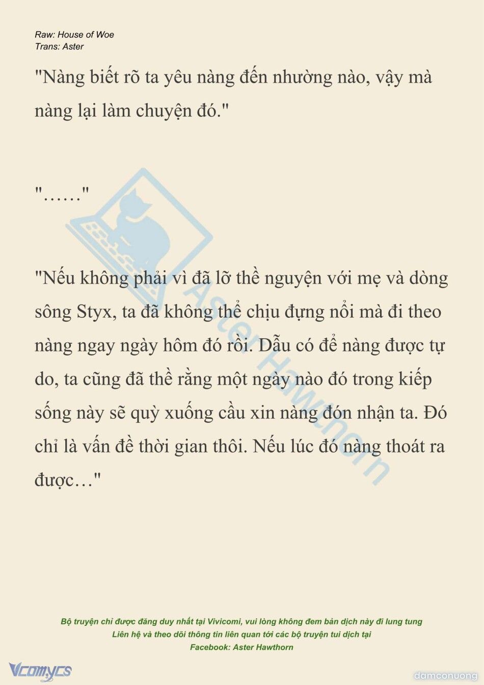 đọc truyện [novel] Dành Cho Các Nữ Thần: Dành Cho Psyche Chương 53 ảnh 15 tại Thiên Thai Truyện