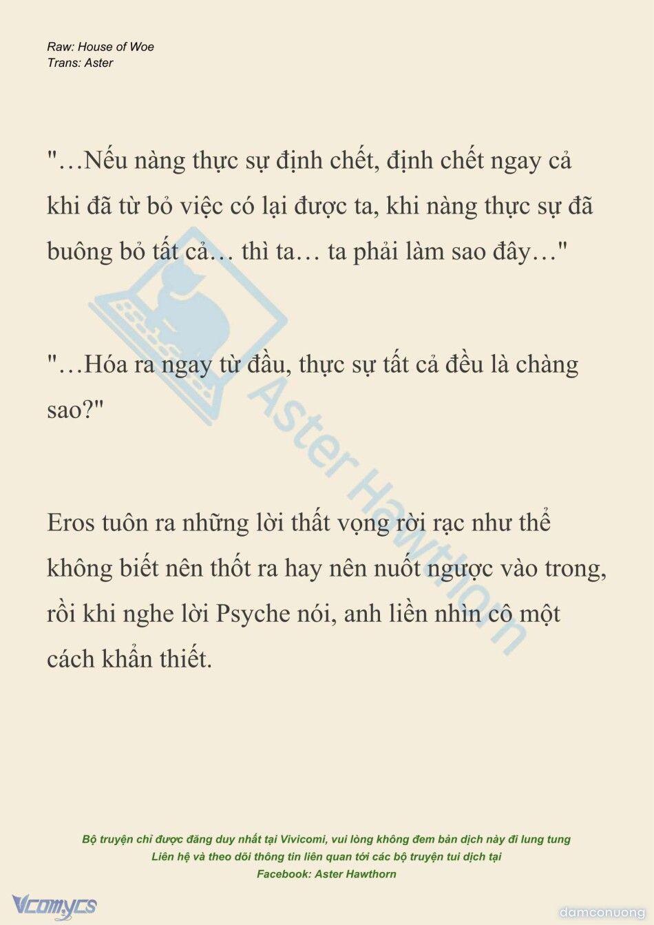 đọc truyện [novel] Dành Cho Các Nữ Thần: Dành Cho Psyche Chương 53 ảnh 20 tại Thiên Thai Truyện