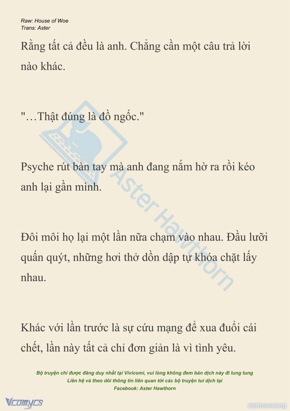 đọc truyện [novel] Dành Cho Các Nữ Thần: Dành Cho Psyche Chương 53 ảnh 21 tại Thiên Thai Truyện