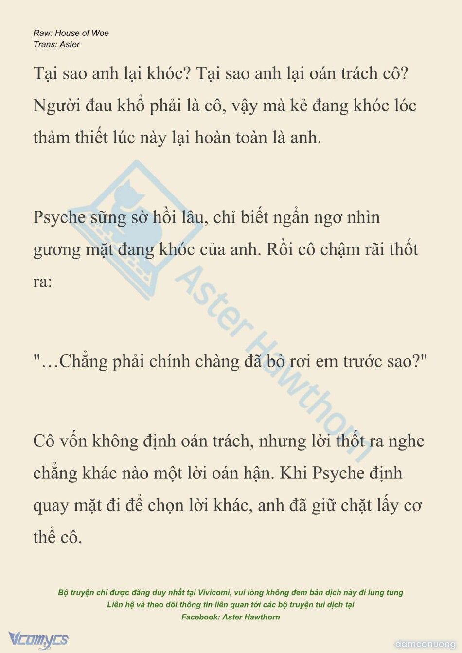 đọc truyện [novel] Dành Cho Các Nữ Thần: Dành Cho Psyche Chương 53 ảnh 6 tại Thiên Thai Truyện