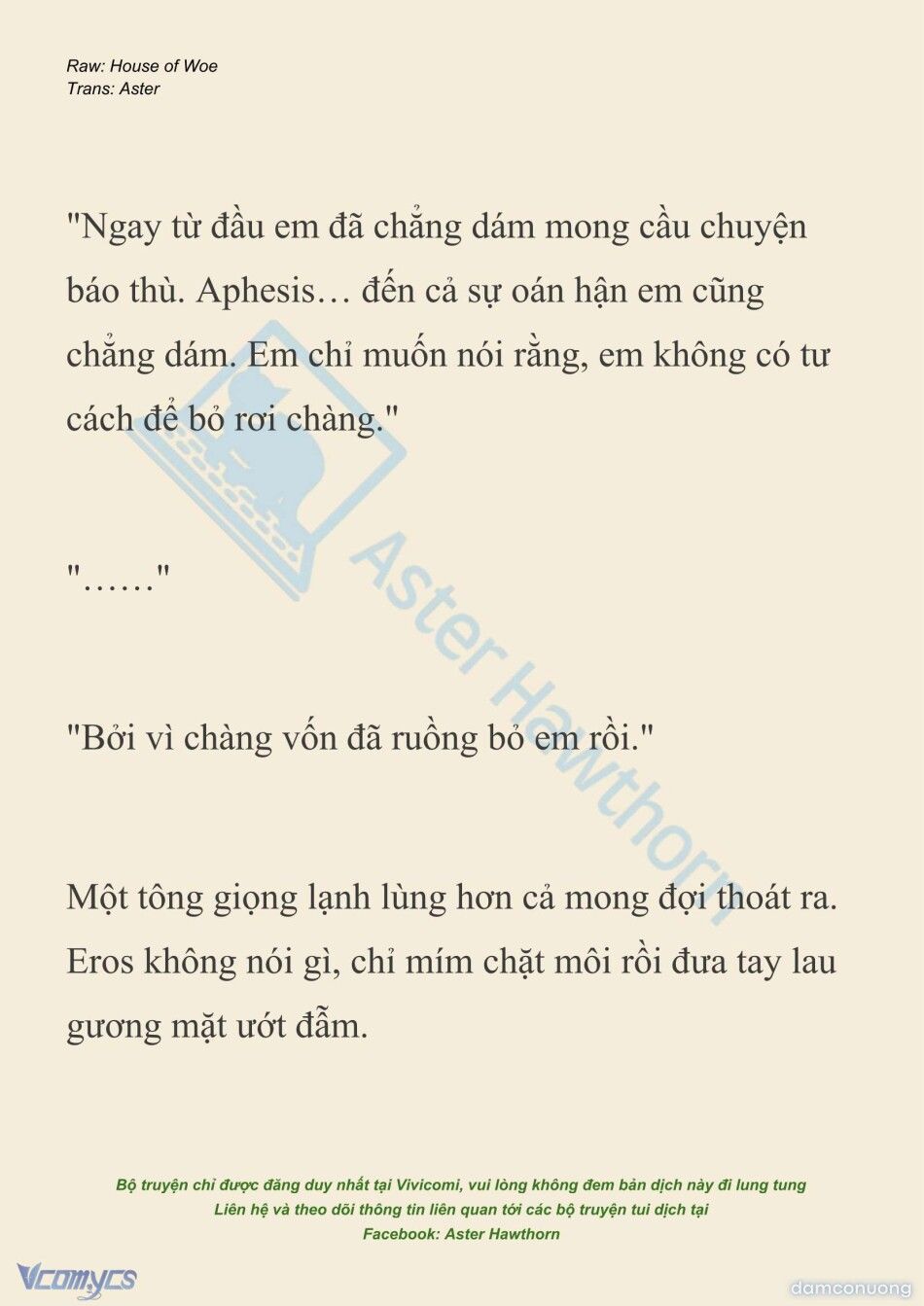 đọc truyện [novel] Dành Cho Các Nữ Thần: Dành Cho Psyche Chương 53 ảnh 8 tại Thiên Thai Truyện