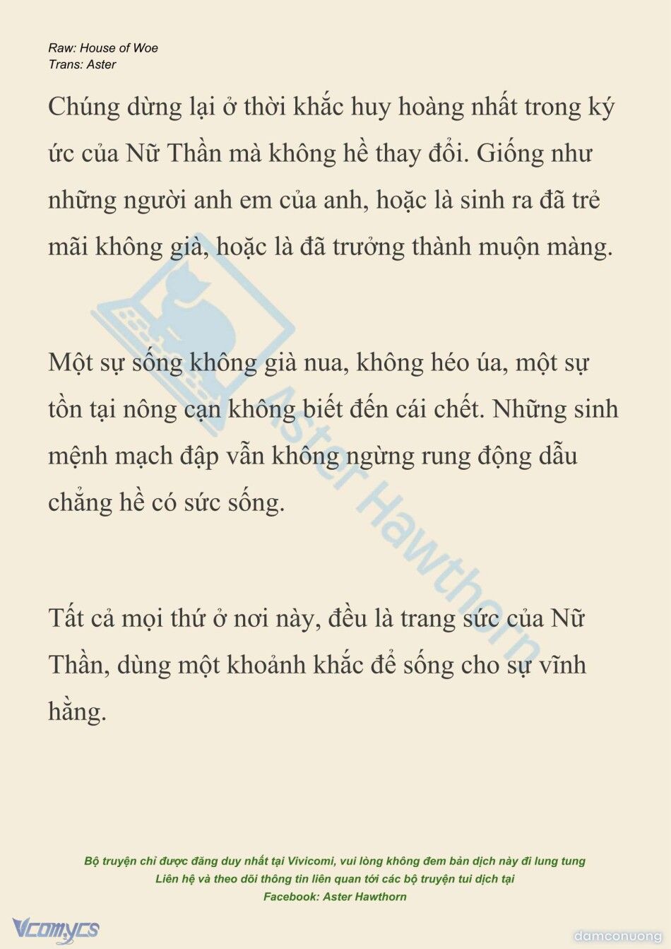 đọc truyện [novel] Dành Cho Các Nữ Thần: Dành Cho Psyche Chương 54 ảnh 13 tại Thiên Thai Truyện