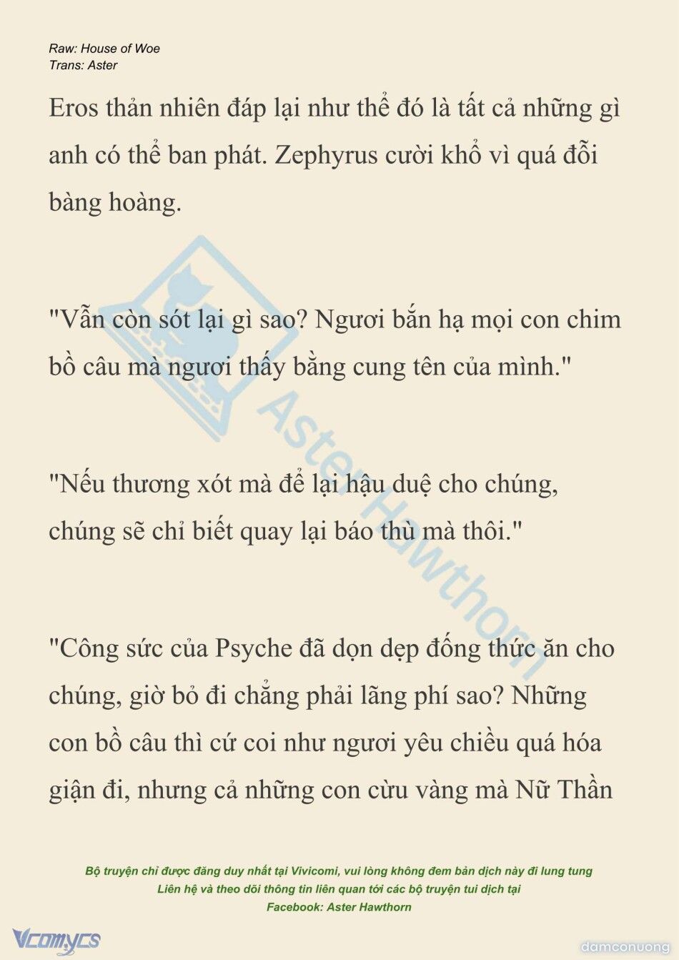 đọc truyện [novel] Dành Cho Các Nữ Thần: Dành Cho Psyche Chương 54 ảnh 16 tại Thiên Thai Truyện