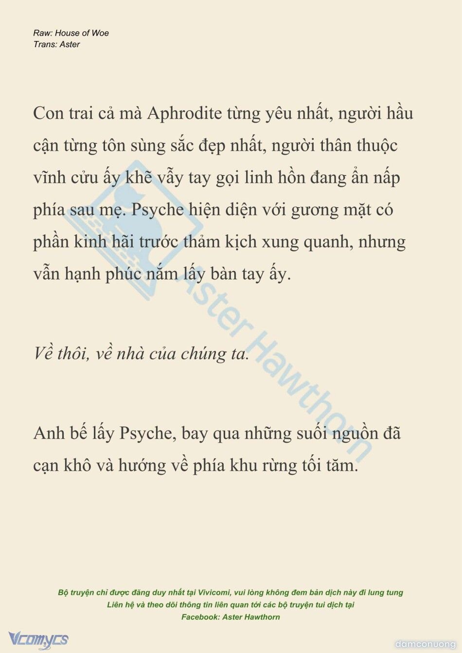 đọc truyện [novel] Dành Cho Các Nữ Thần: Dành Cho Psyche Chương 54 ảnh 22 tại Thiên Thai Truyện