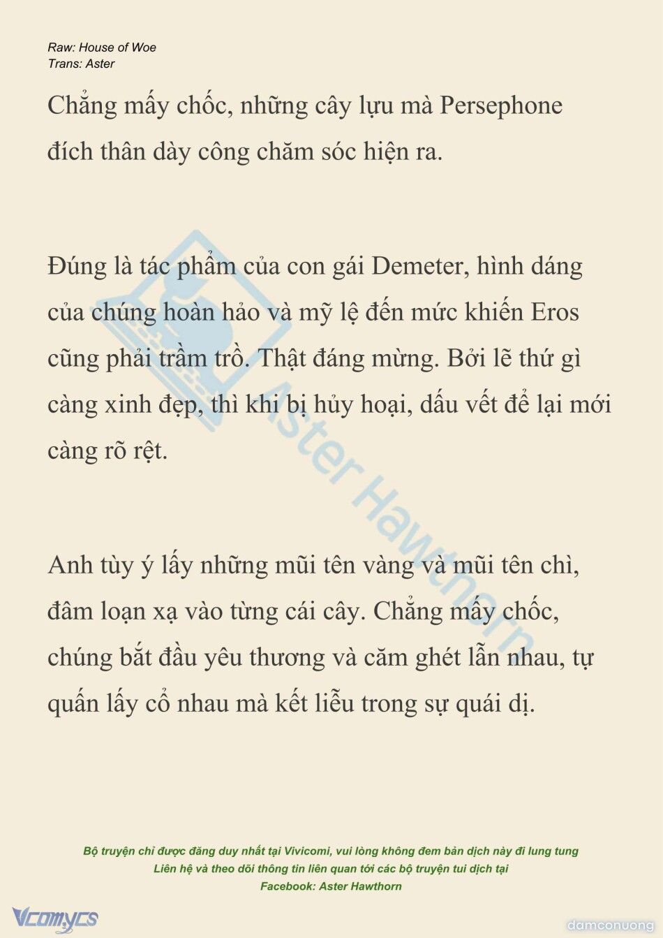 đọc truyện [novel] Dành Cho Các Nữ Thần: Dành Cho Psyche Chương 54 ảnh 9 tại Thiên Thai Truyện