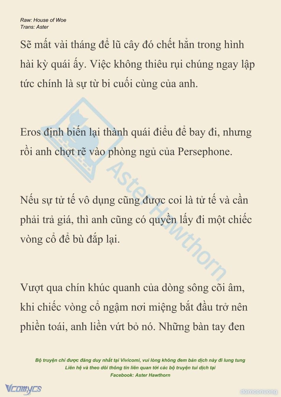 đọc truyện [novel] Dành Cho Các Nữ Thần: Dành Cho Psyche Chương 54 ảnh 10 tại Thiên Thai Truyện