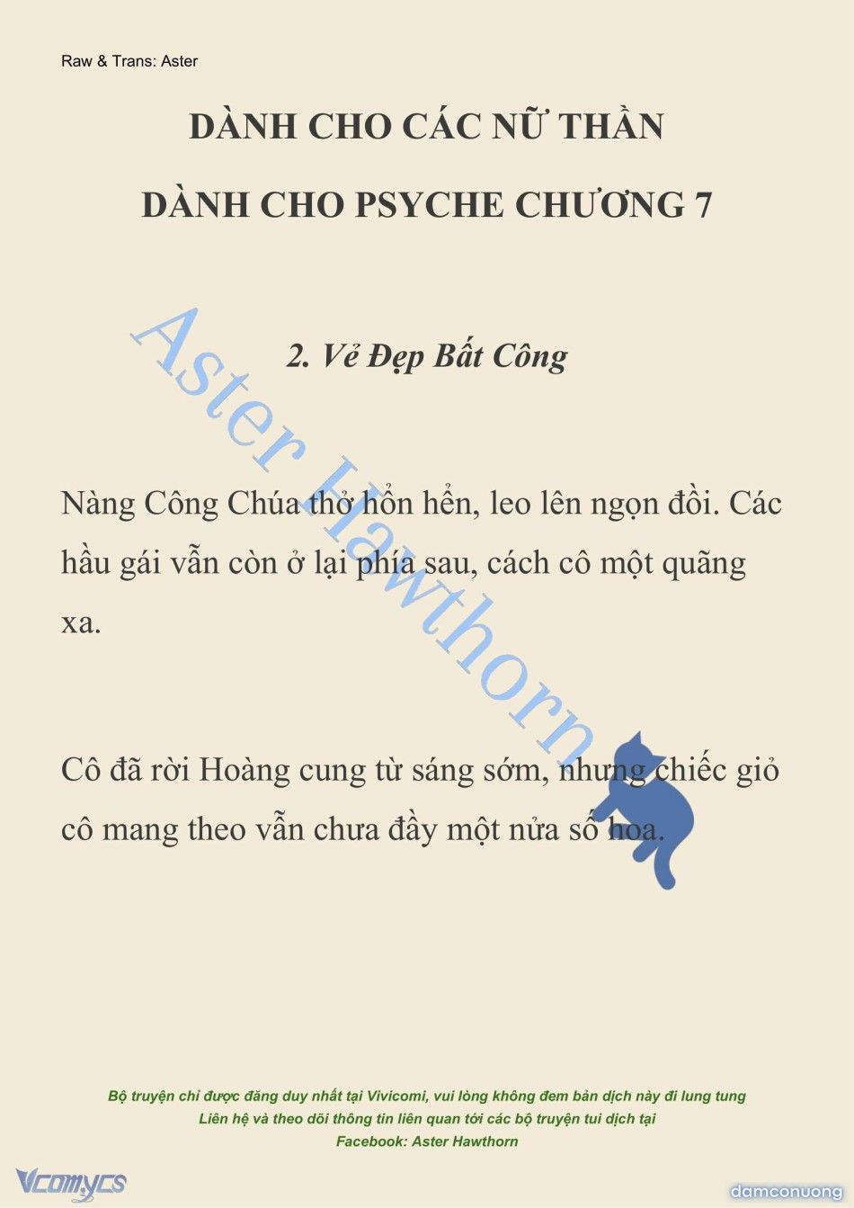 đọc truyện [novel] Dành Cho Các Nữ Thần: Dành Cho Psyche Chương 7 ảnh 3 tại Thiên Thai Truyện