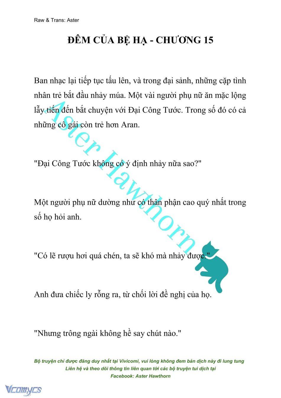 đọc truyện [novel] Đêm Của Bệ Hạ Chương 15 ảnh 2 tại Truyện Dạ Ký