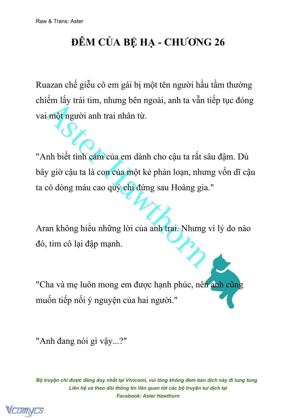đọc truyện [novel] Đêm Của Bệ Hạ Chương 26 ảnh 2 tại Thiên Thai Truyện