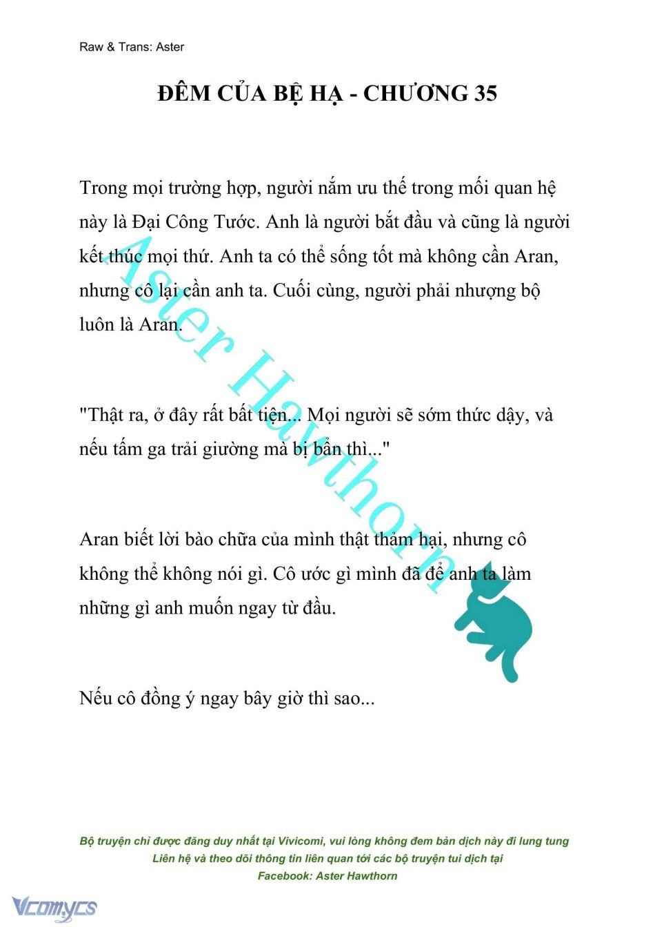 đọc truyện [novel] Đêm Của Bệ Hạ Chương 35 ảnh 2 tại Thiên Thai Truyện