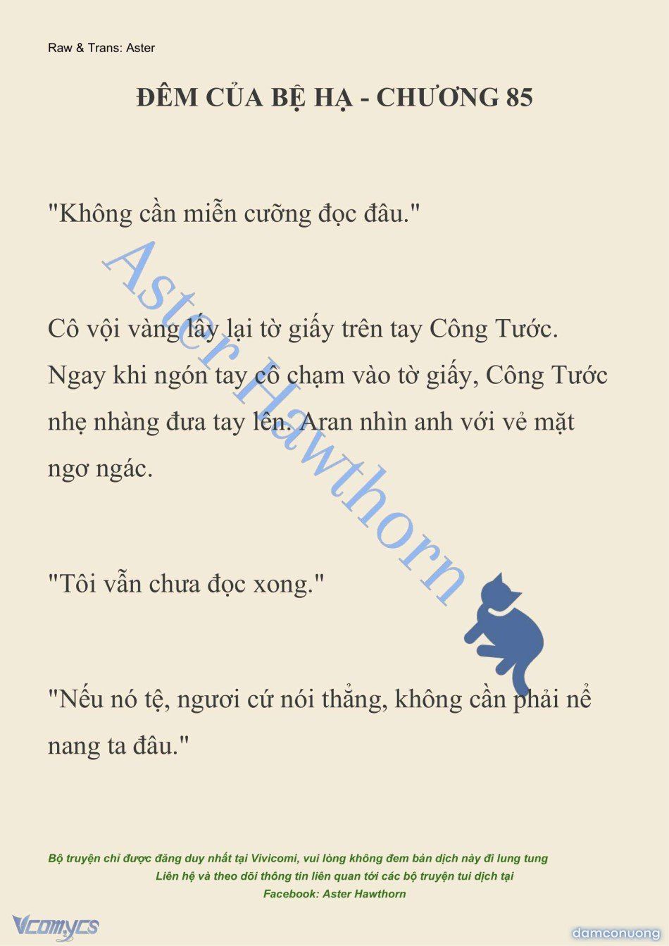 đọc truyện [novel] Đêm Của Bệ Hạ Chương 85 ảnh 3 tại Thiên Thai Truyện