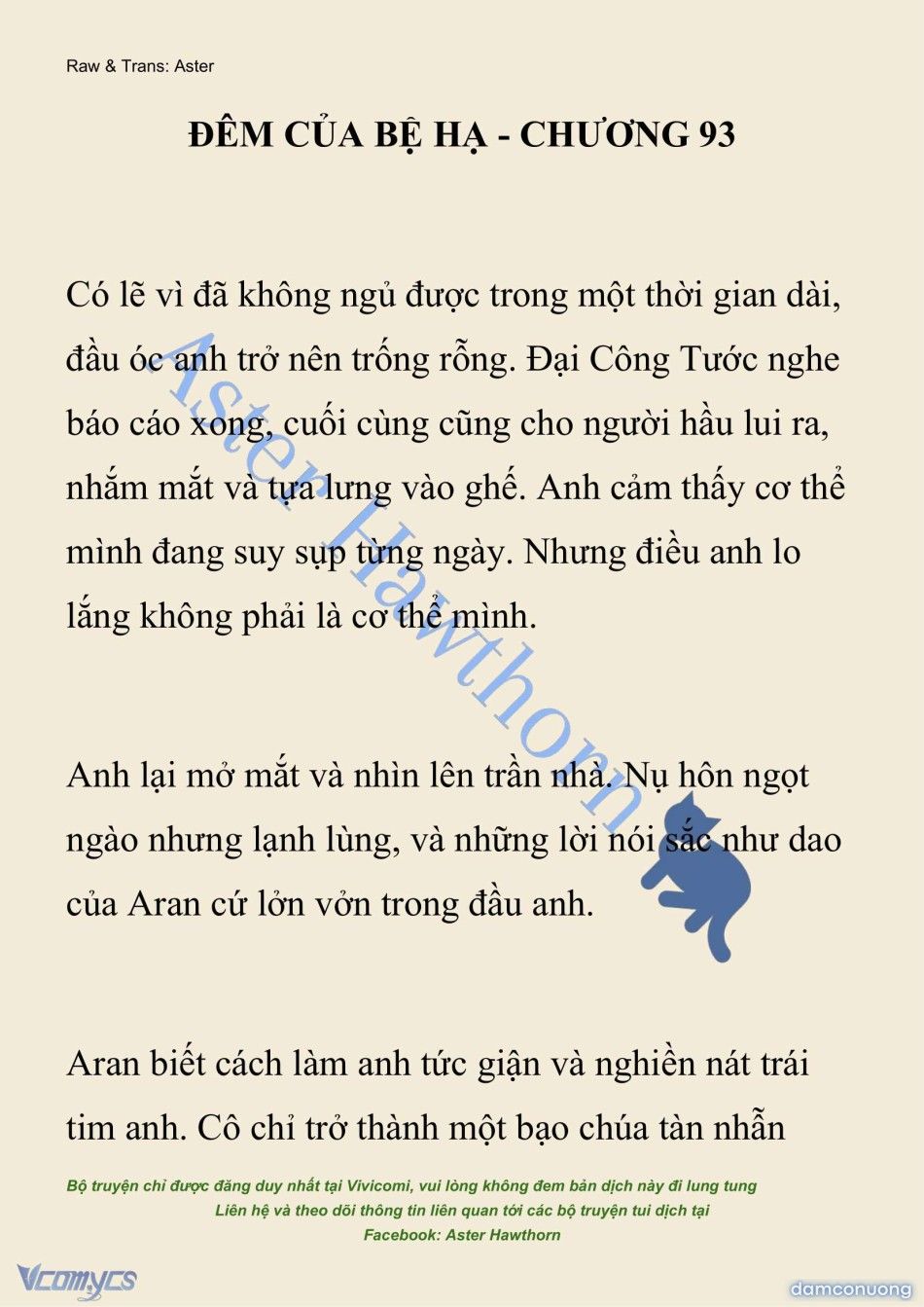 đọc truyện [novel] Đêm Của Bệ Hạ Chương 93 ảnh 3 tại Thiên Thai Truyện