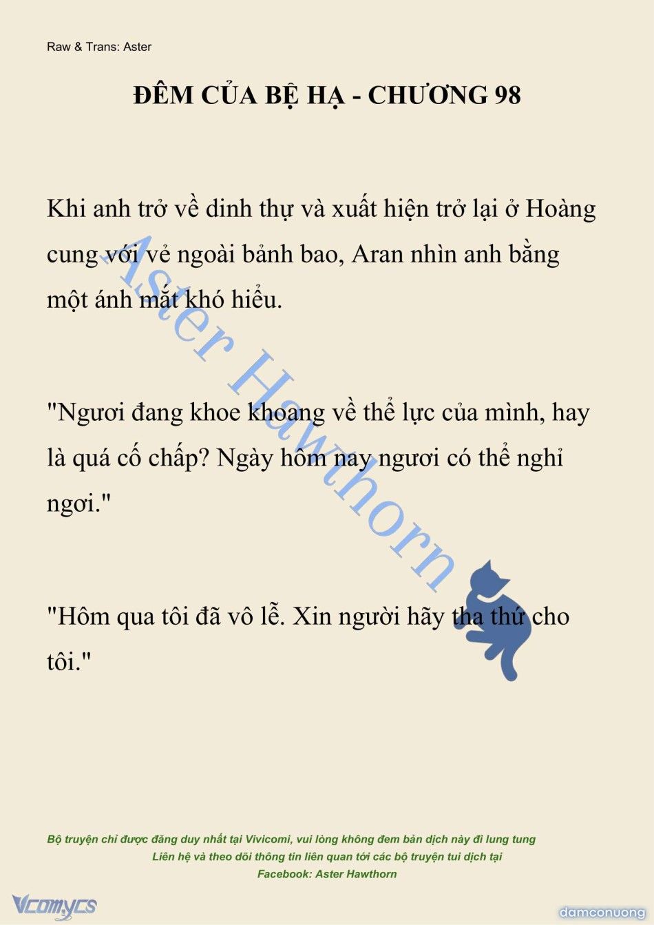 đọc truyện [novel] Đêm Của Bệ Hạ Chương 98 ảnh 3 tại Thiên Thai Truyện