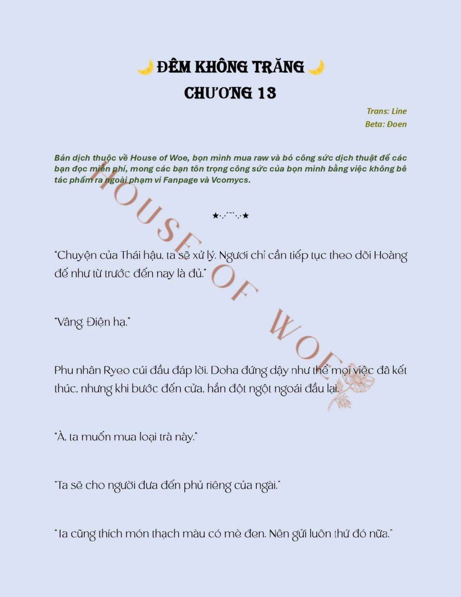 đọc truyện [novel] Đêm Không Trăng Chương 13 ảnh 3 tại Thiên Thai Truyện