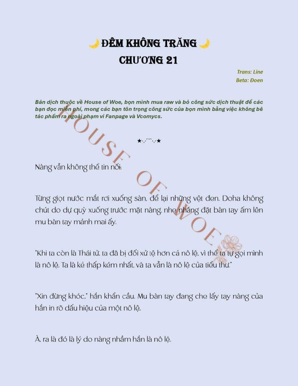 đọc truyện [novel] Đêm Không Trăng Chương 21 ảnh 3 tại Truyện Dạ Ký