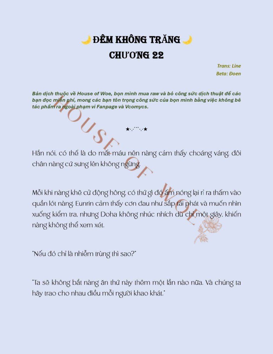 đọc truyện [novel] Đêm Không Trăng Chương 22 ảnh 3 tại Truyện Dạ Ký