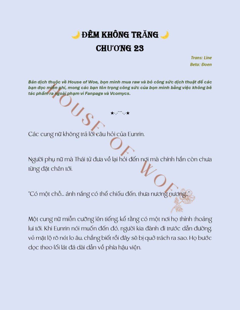 đọc truyện [novel] Đêm Không Trăng Chương 23 ảnh 3 tại Truyện Dạ Ký