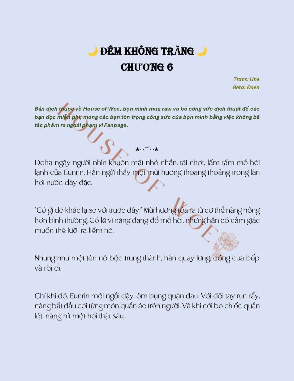 [novel] Đêm Không Trăng Chương 6 page 1 - Giả Dược