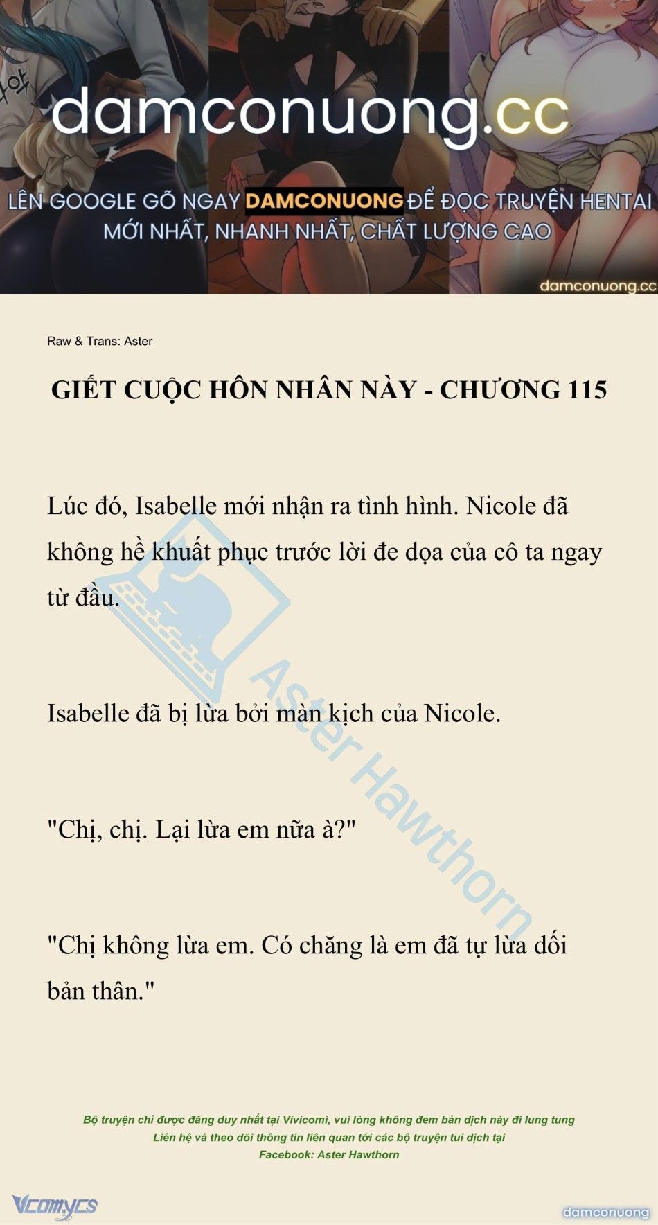 đọc truyện [novel] Giết Cuộc Hôn Nhân Này Chương 115 ảnh 2 tại Thiên Thai Truyện