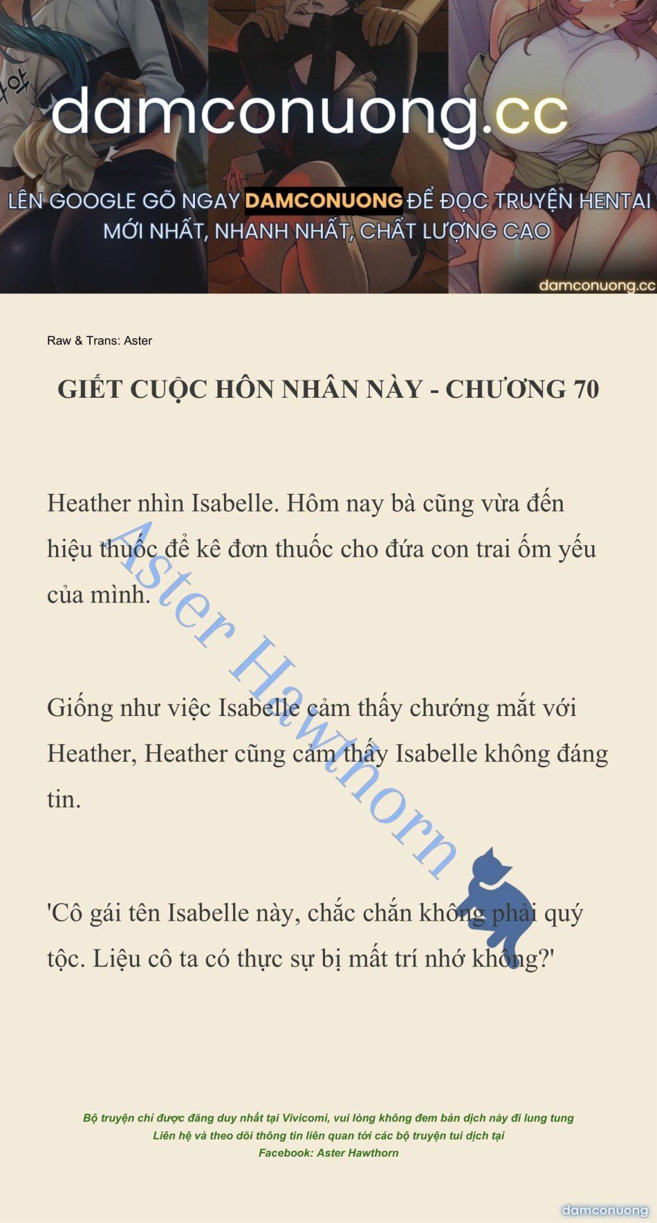 đọc truyện [novel] Giết Cuộc Hôn Nhân Này Chương 70 ảnh 2 tại Thiên Thai Truyện