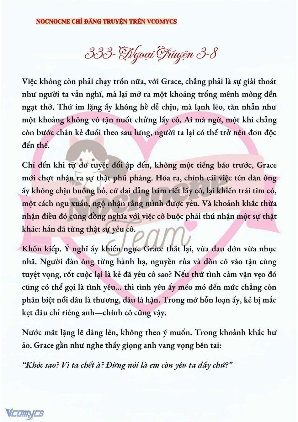 đọc truyện [novel] Hãy Cầu Xin Tôi Đi Chương 333 ảnh 3 tại Thiên Thai Truyện