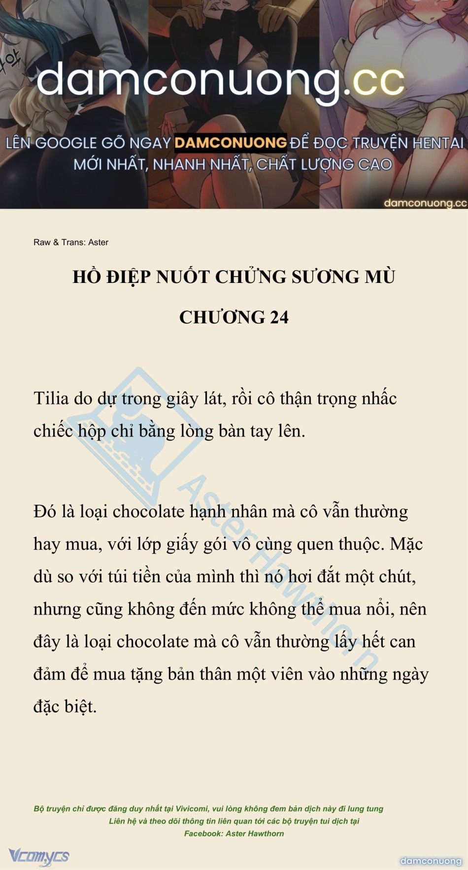 đọc truyện [novel] Hồ Điệp Nuốt Chửng Sương Mù Chương 24 ảnh 2 tại Thiên Thai Truyện