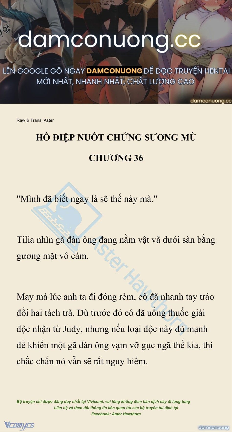 đọc truyện [novel] Hồ Điệp Nuốt Chửng Sương Mù Chương 36 ảnh 2 tại Thiên Thai Truyện