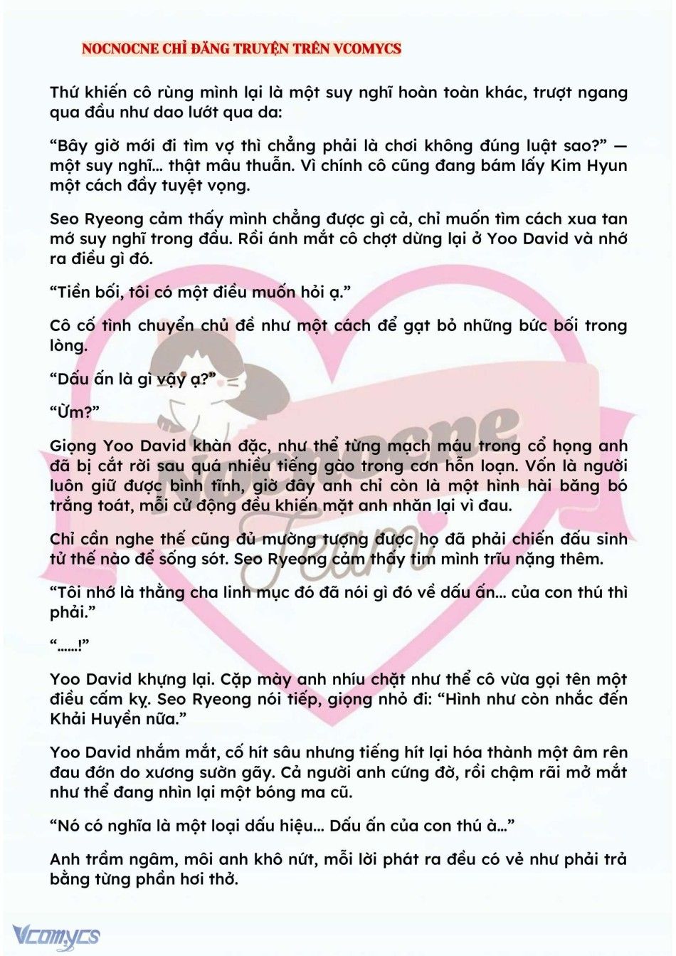 đọc truyện [novel] Kết Hôn Với Kẻ Tâm Thần Chương 124 ảnh 8 tại Thiên Thai Truyện