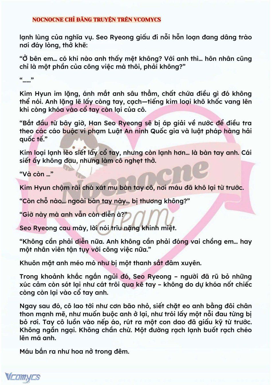 đọc truyện [novel] Kết Hôn Với Kẻ Tâm Thần Chương 135 ảnh 9 tại Thiên Thai Truyện