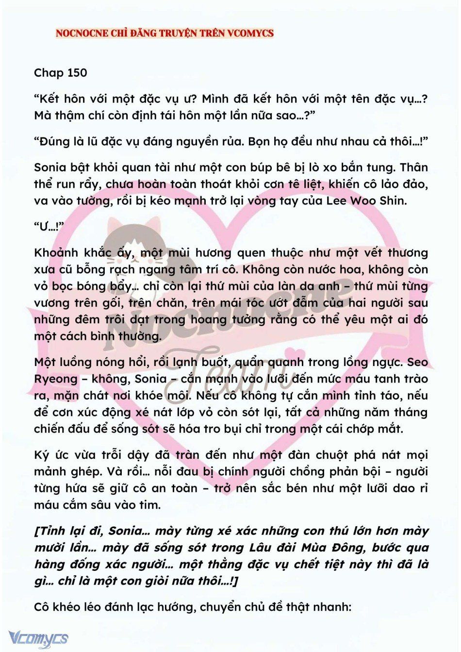 đọc truyện [novel] Kết Hôn Với Kẻ Tâm Thần Chương 150 ảnh 3 tại Truyện Dạ Ký