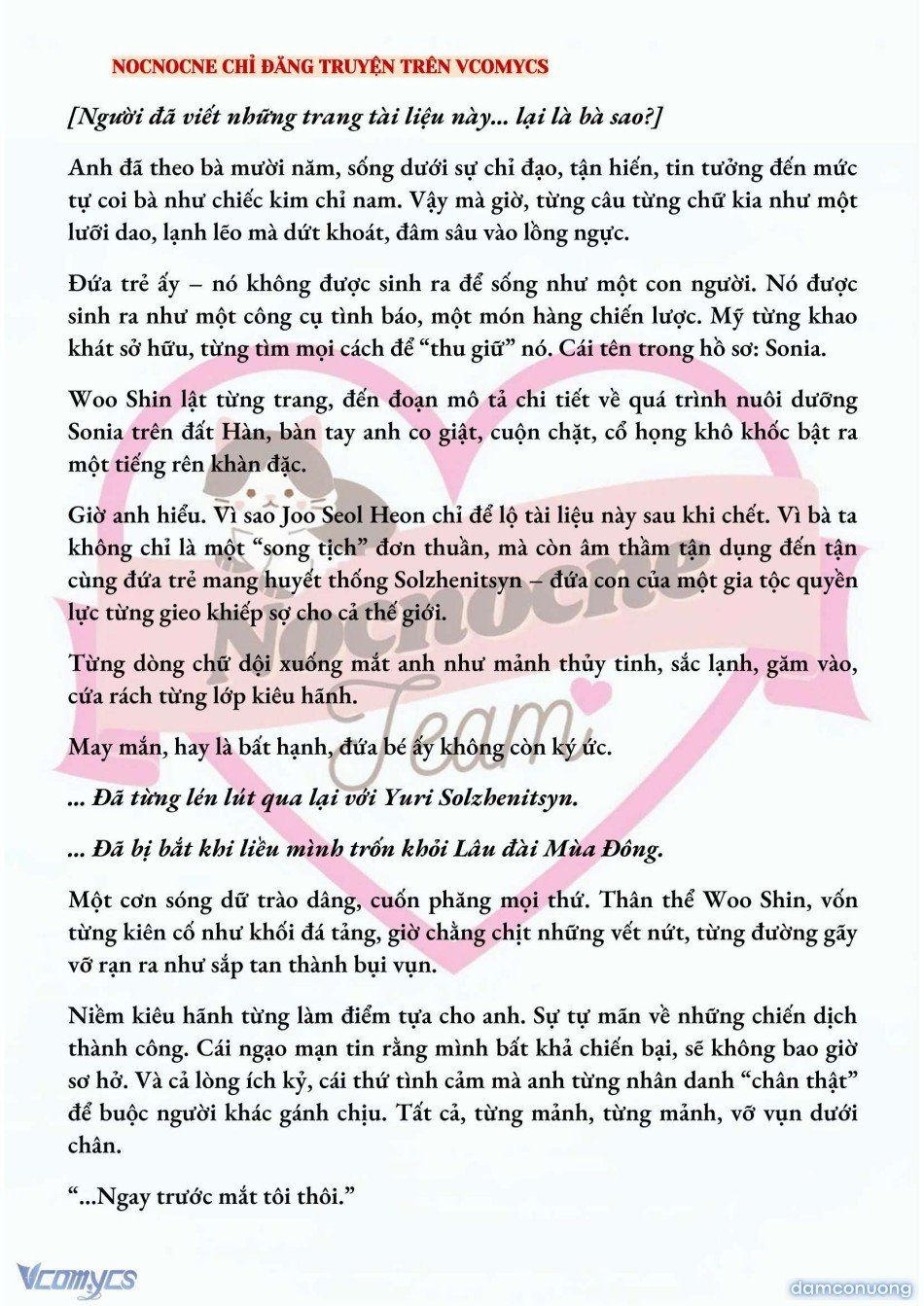 đọc truyện [novel] Kết Hôn Với Kẻ Tâm Thần Chương 180 ảnh 4 tại Thiên Thai Truyện