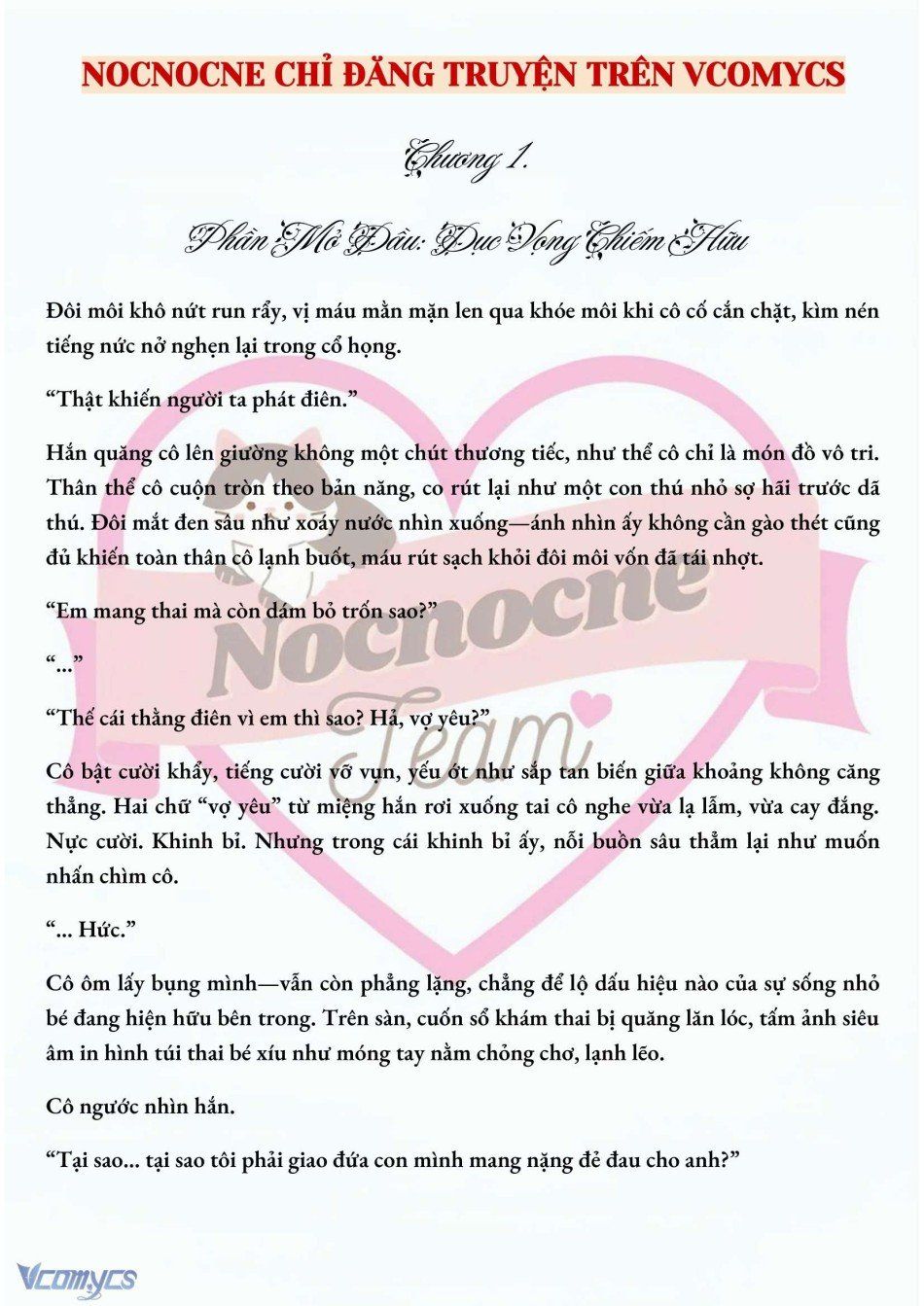 đọc truyện [novel] Mang Thai, Cưỡng Đoạt Chương 1 ảnh 3 tại Truyện Dạ Ký