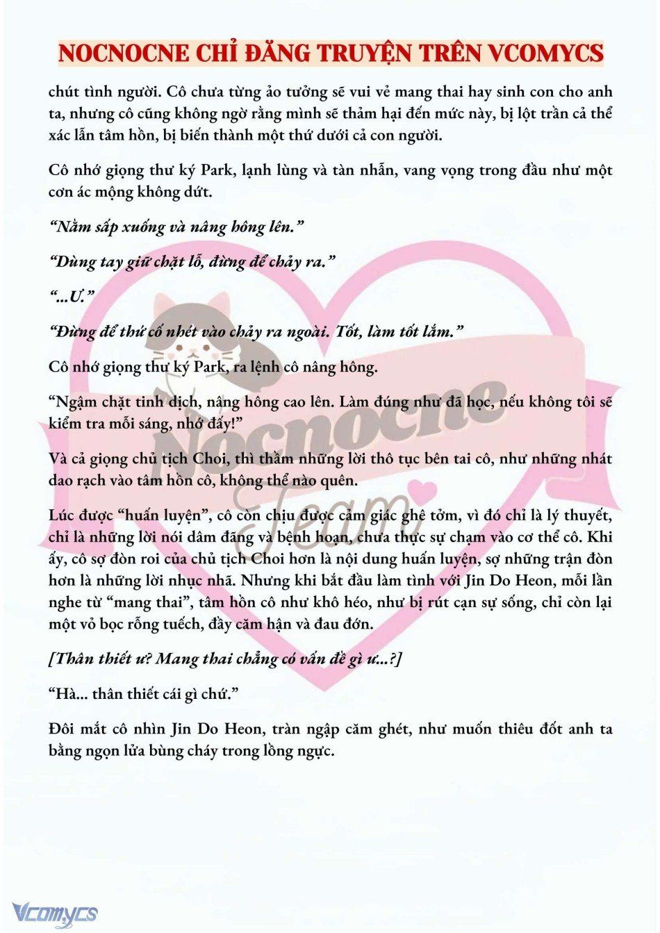 đọc truyện [novel] Mang Thai, Cưỡng Đoạt Chương 35 ảnh 10 tại Thiên Thai Truyện