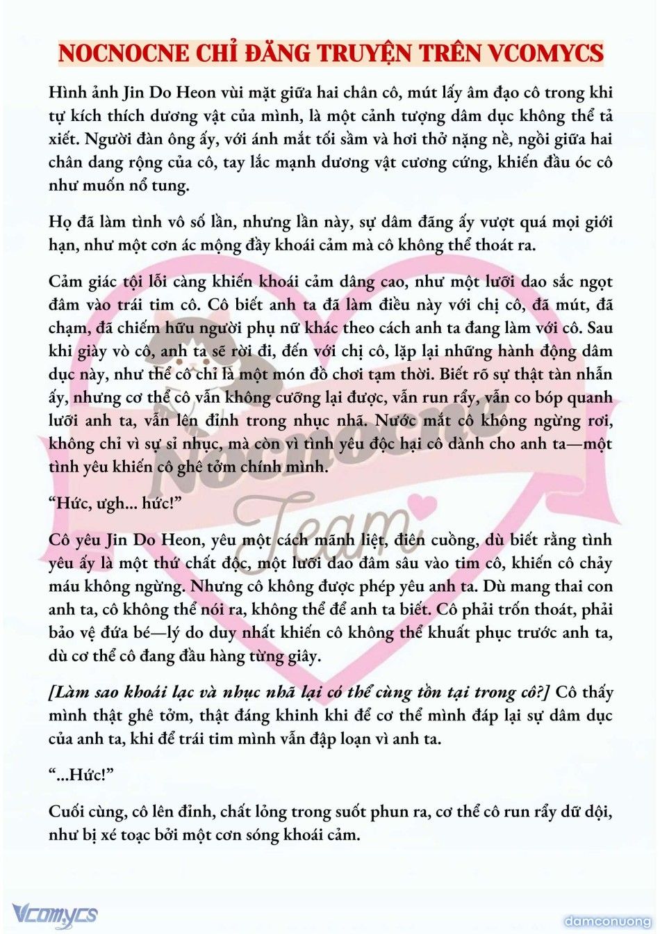 đọc truyện [novel] Mang Thai, Cưỡng Đoạt Chương 63 ảnh 6 tại Thiên Thai Truyện