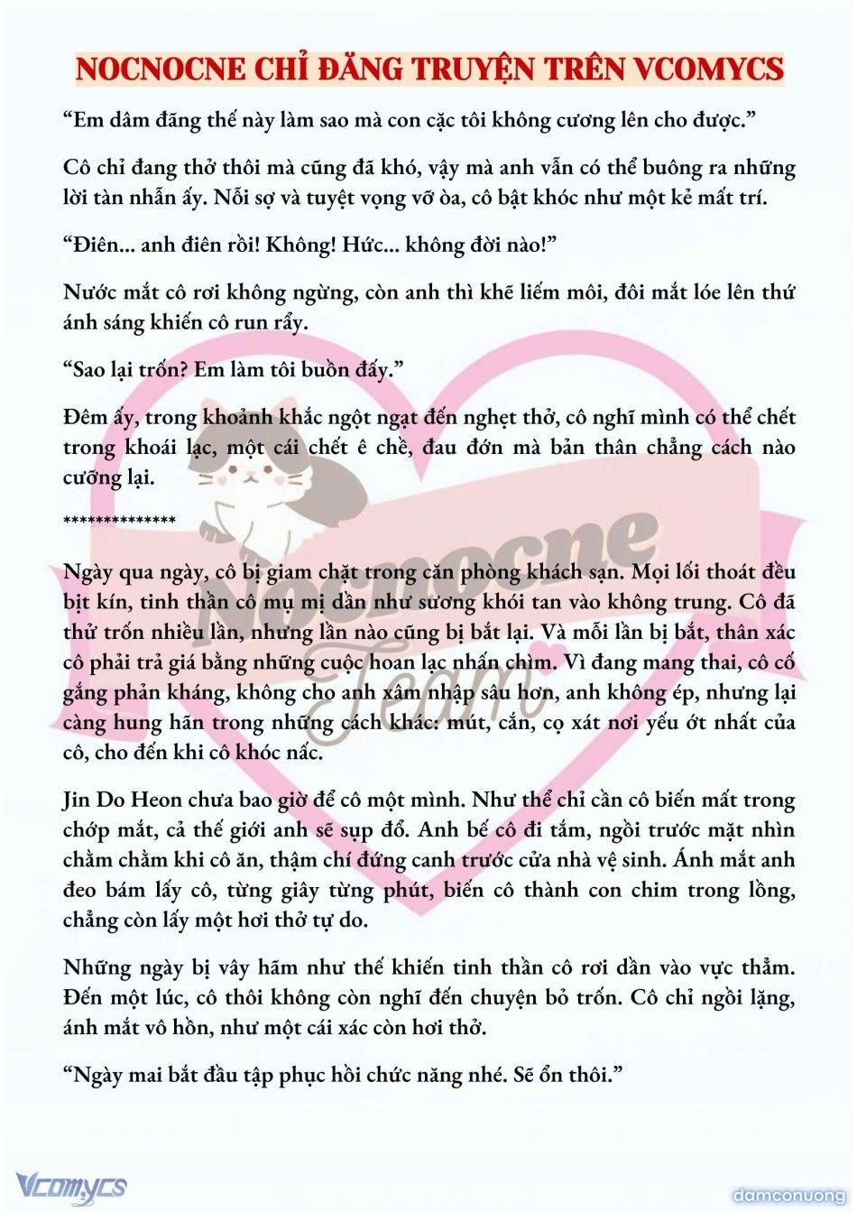 đọc truyện [novel] Mang Thai, Cưỡng Đoạt Chương 63 ảnh 9 tại Thiên Thai Truyện