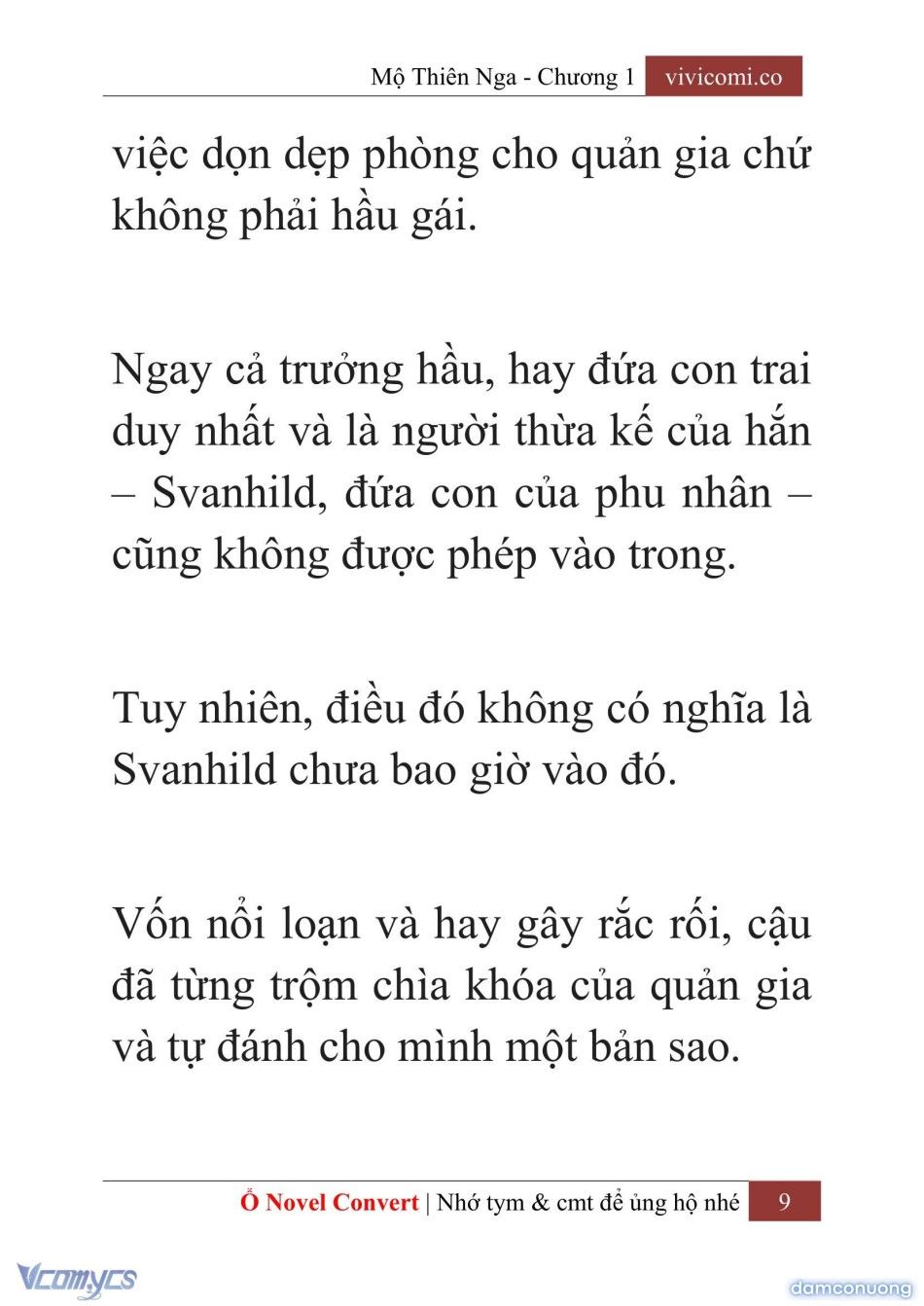 đọc truyện [novel] Mộ Thiên Nga Chương 1 ảnh 12 tại Thiên Thai Truyện
