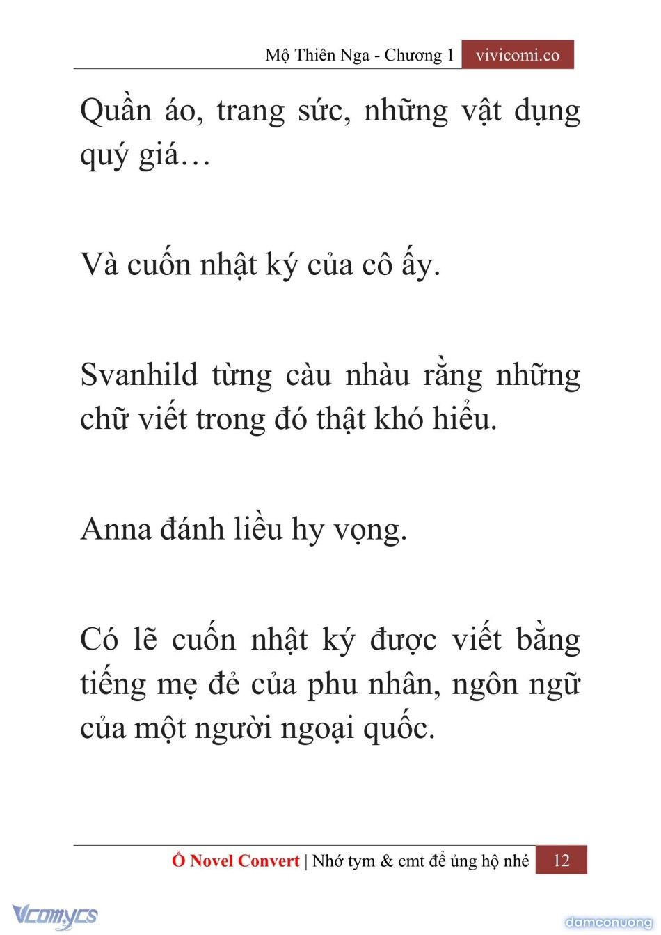 đọc truyện [novel] Mộ Thiên Nga Chương 1 ảnh 15 tại Thiên Thai Truyện