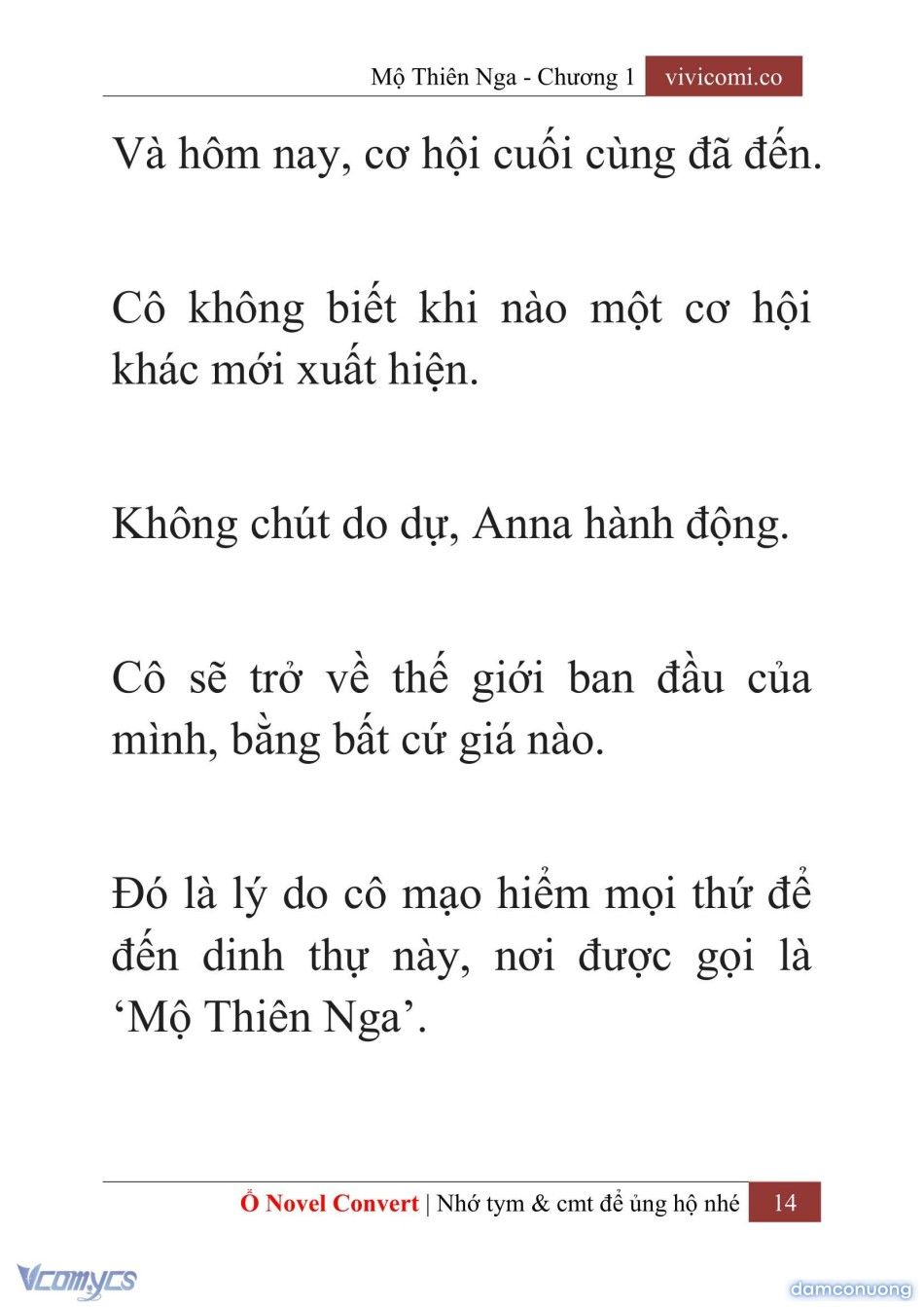 đọc truyện [novel] Mộ Thiên Nga Chương 1 ảnh 17 tại Thiên Thai Truyện