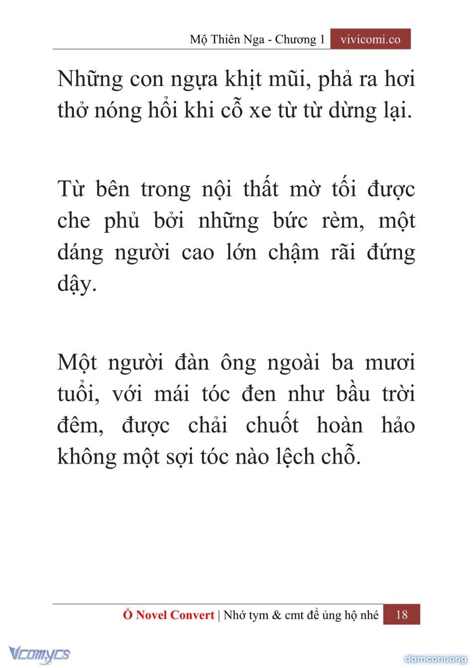 đọc truyện [novel] Mộ Thiên Nga Chương 1 ảnh 21 tại Thiên Thai Truyện