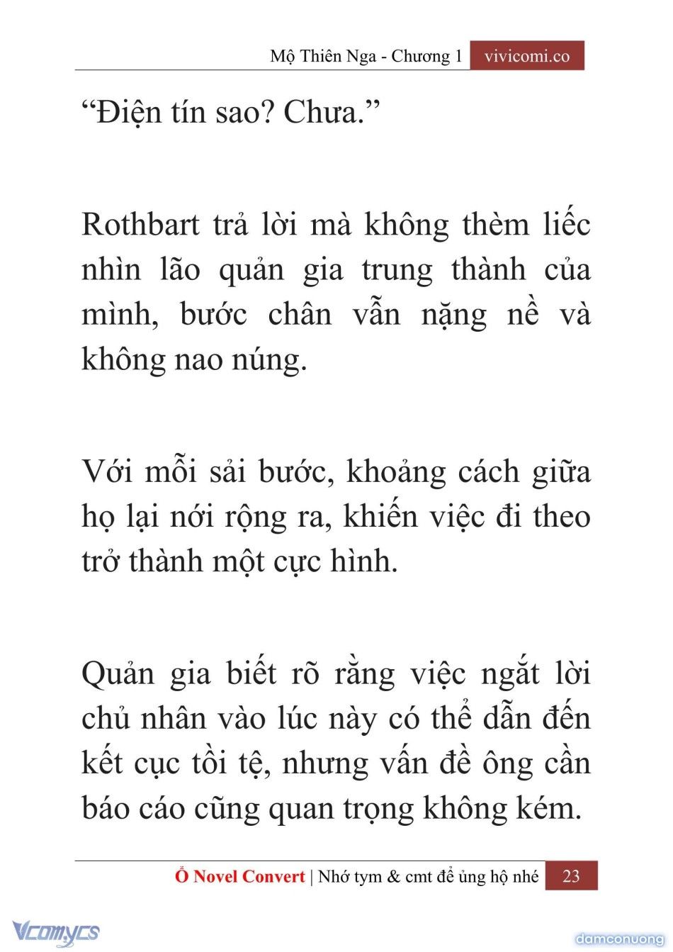 đọc truyện [novel] Mộ Thiên Nga Chương 1 ảnh 26 tại Thiên Thai Truyện