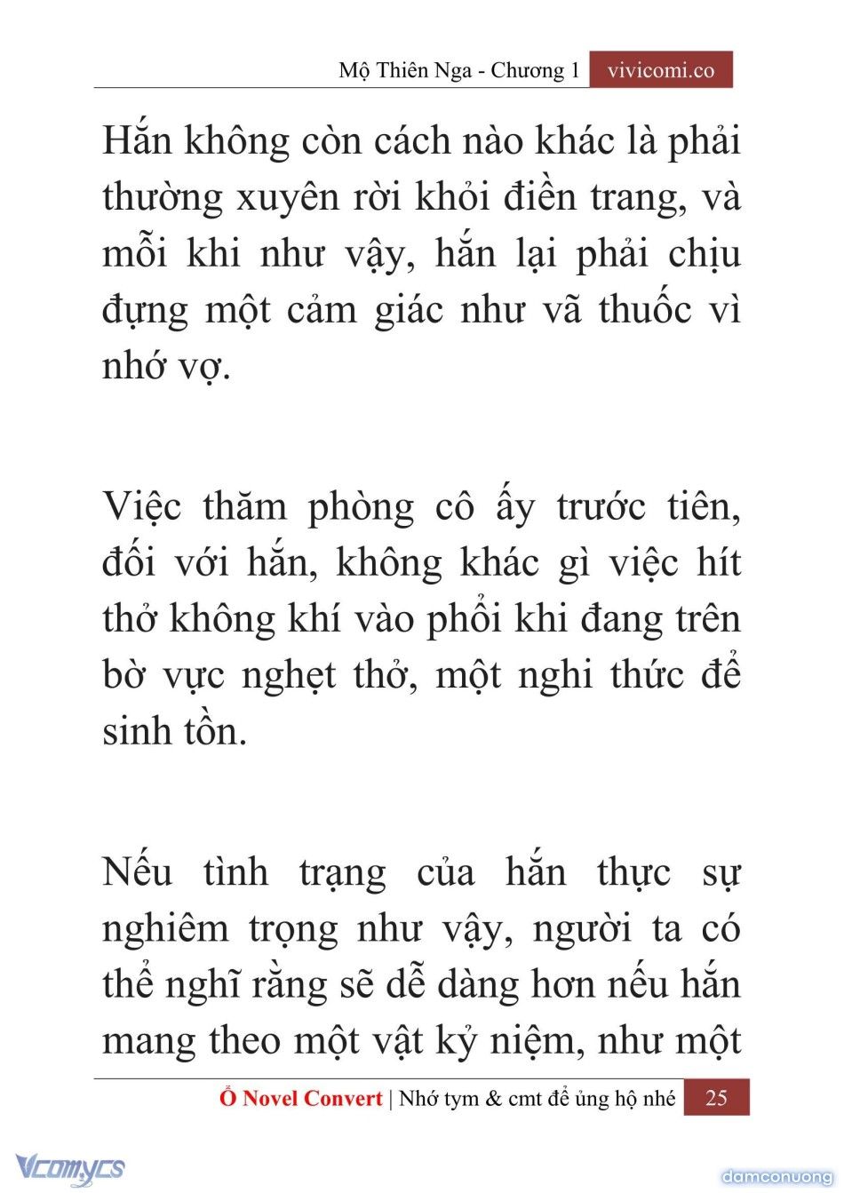 đọc truyện [novel] Mộ Thiên Nga Chương 1 ảnh 28 tại Thiên Thai Truyện