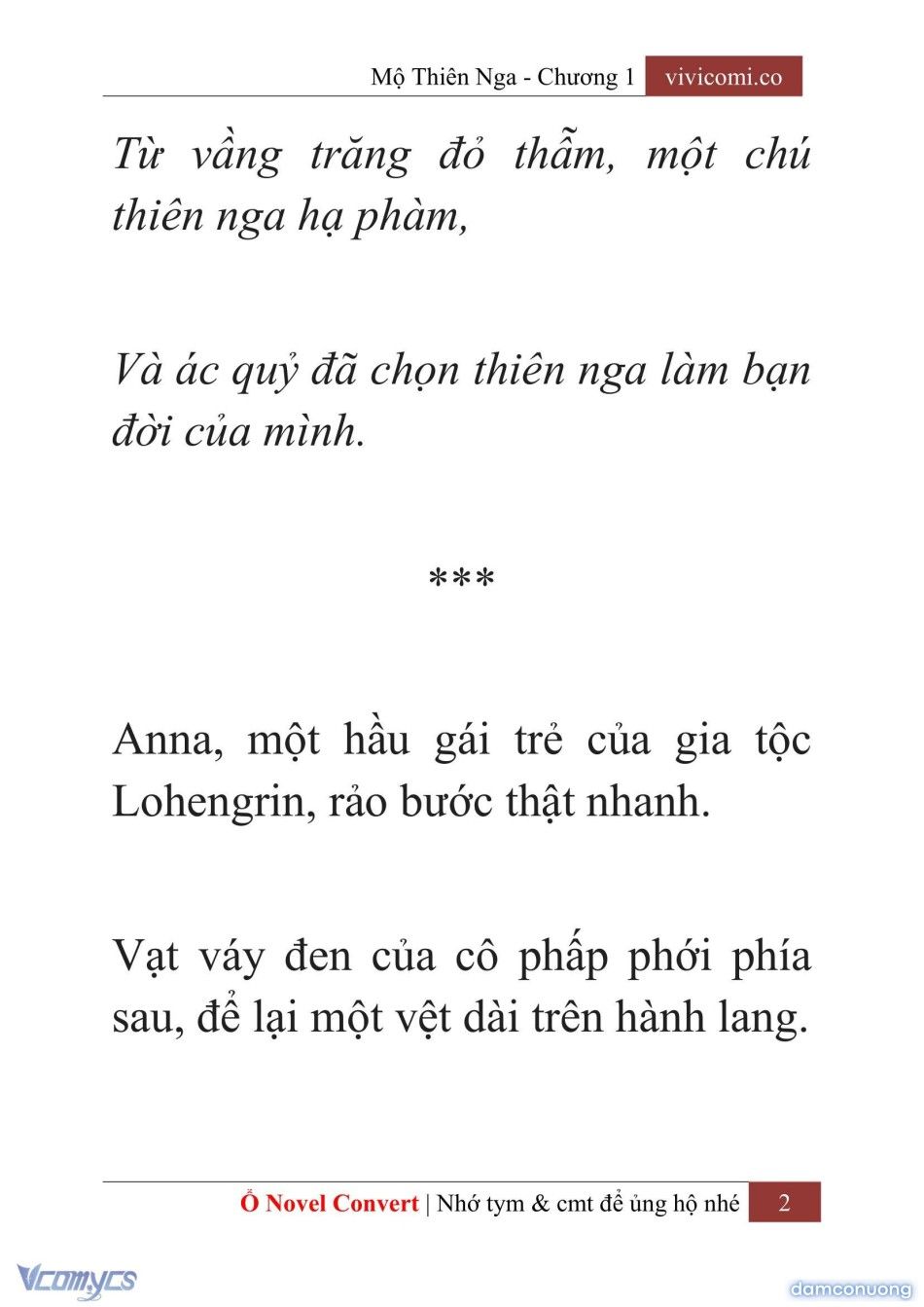 đọc truyện [novel] Mộ Thiên Nga Chương 1 ảnh 5 tại Thiên Thai Truyện
