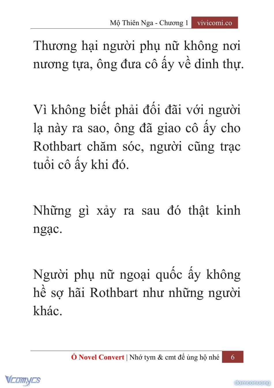 đọc truyện [novel] Mộ Thiên Nga Chương 1 ảnh 9 tại Thiên Thai Truyện
